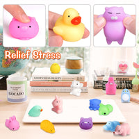 Mini Animal Mochi Squishes - Packs